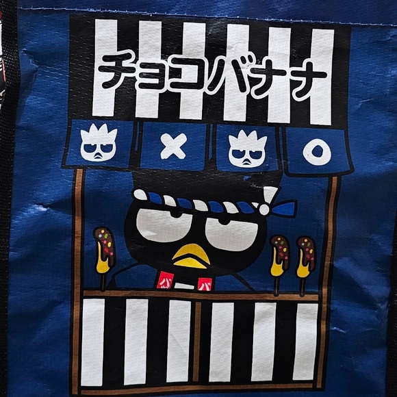 Sanrio Hello Kitty & Badtz Maru Reuseable Shopping Tote Bag EUC - Picture 12 of 12